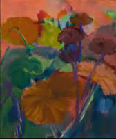 painting titled - Autumn Garden I